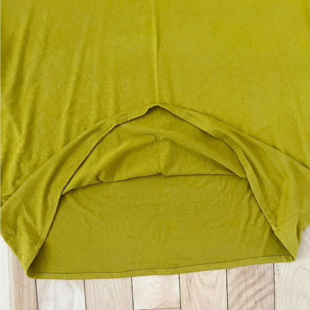 JOELLE « Laurenzo » Oversize Yellowish Green T-Shirt Size XL - Picture 3 of 5